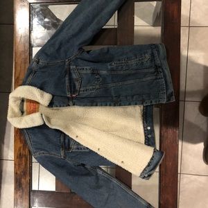 Levi’s Sherpa lined trucker jacket